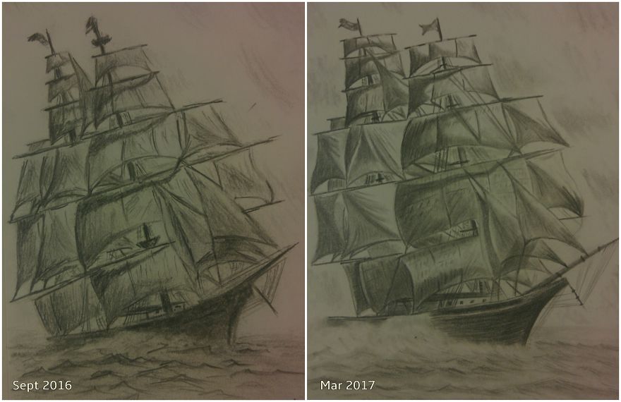 6 Month Progress By Ajay