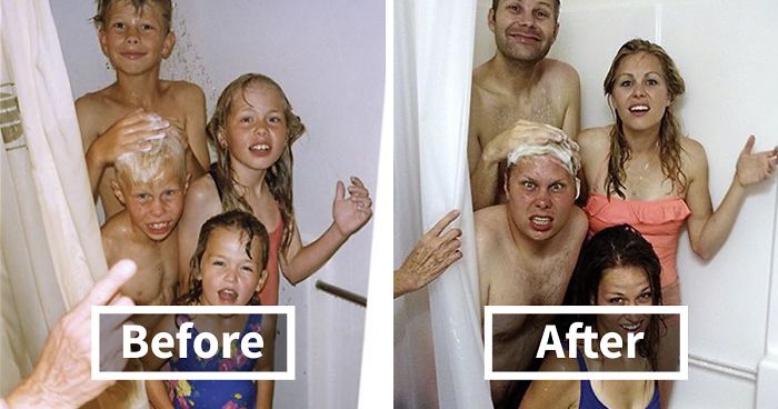 193 Siblings Who Hilariously Recreated Their Childhood Photos