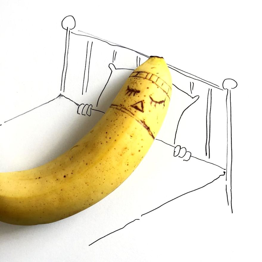 Yes, I Draw On Bananas