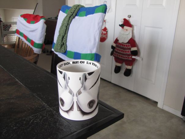 I Was Shocked At First When I Opened This Gift From My 10 Year Old... Until I Realized It Was Two Storm Trooper Helmets