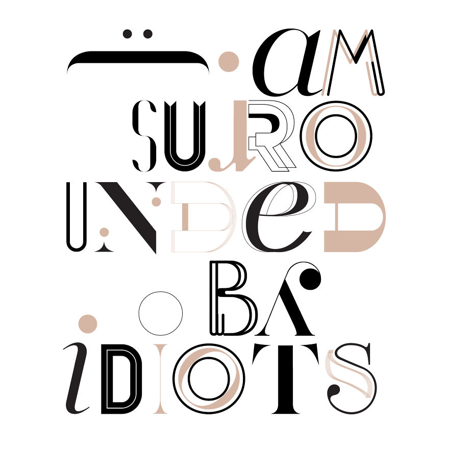 Most Common Designer Problems That I Illustrated Using Typography