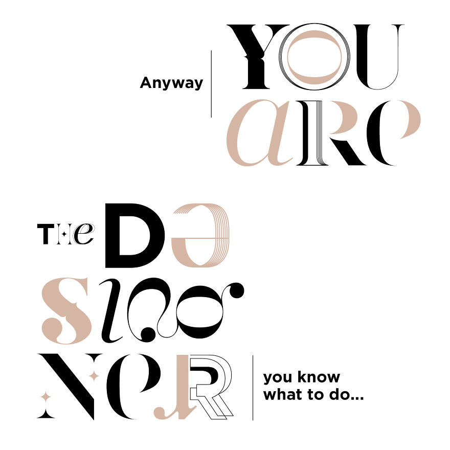 Most Common Designer Problems That I Illustrated Using Typography