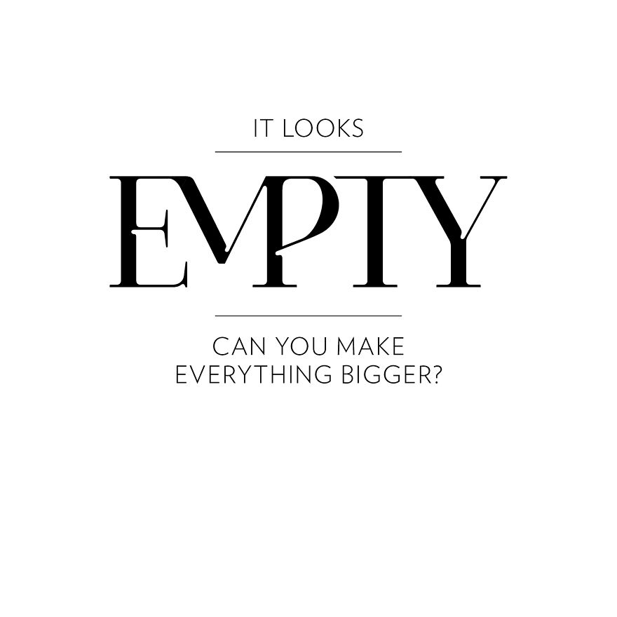 Most Common Designer Problems That I Illustrated Using Typography