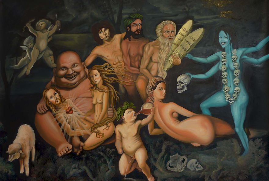 I Examine The Human Species By Creating Trippy Art (NSFW)