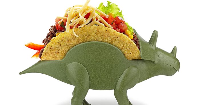 Prehistoric Triceratops Comes Back As A Taco Holder, And It’s Perfect For Every Kitchen