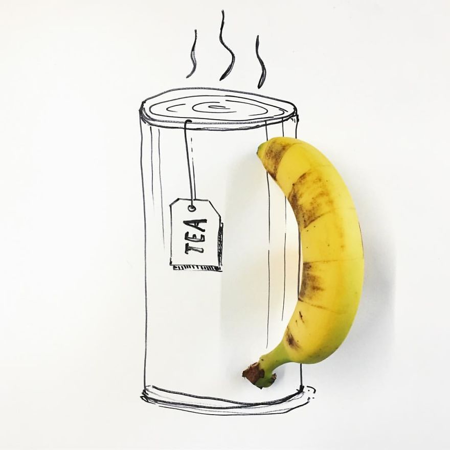 Yes, I Draw On Bananas