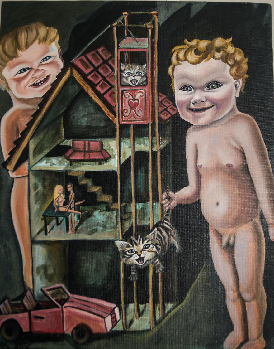 I Examine The Human Species By Creating Trippy Art (NSFW)