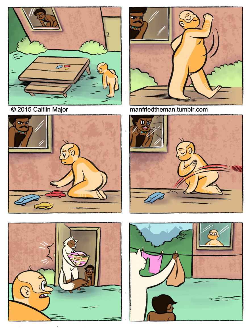 Manfried-the-man-comics