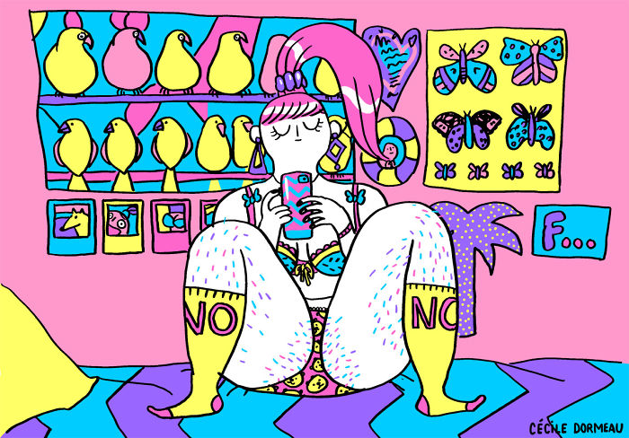 Women-illustrations-cecile-dormeau