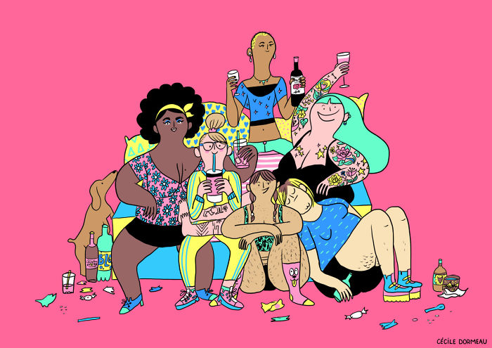 Women-illustrations-cecile-dormeau