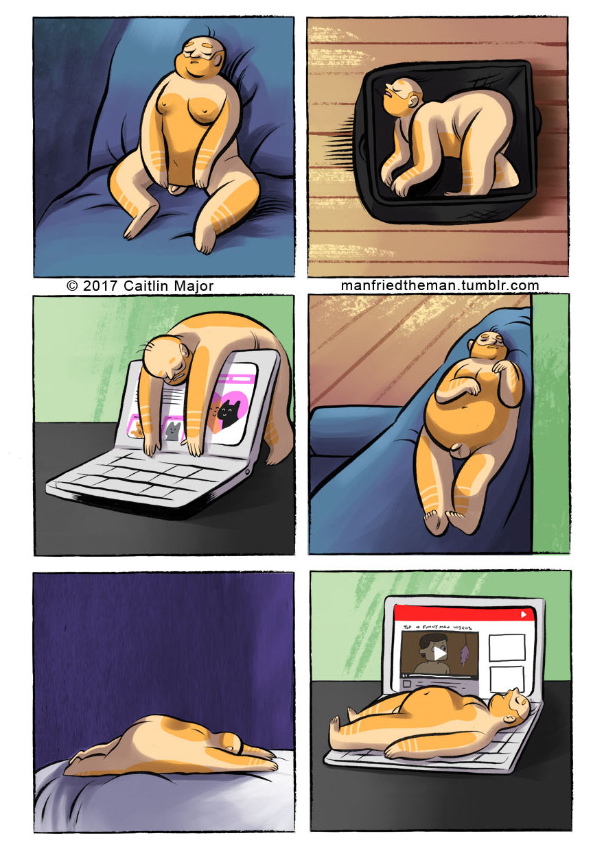 Manfried-the-man-comics