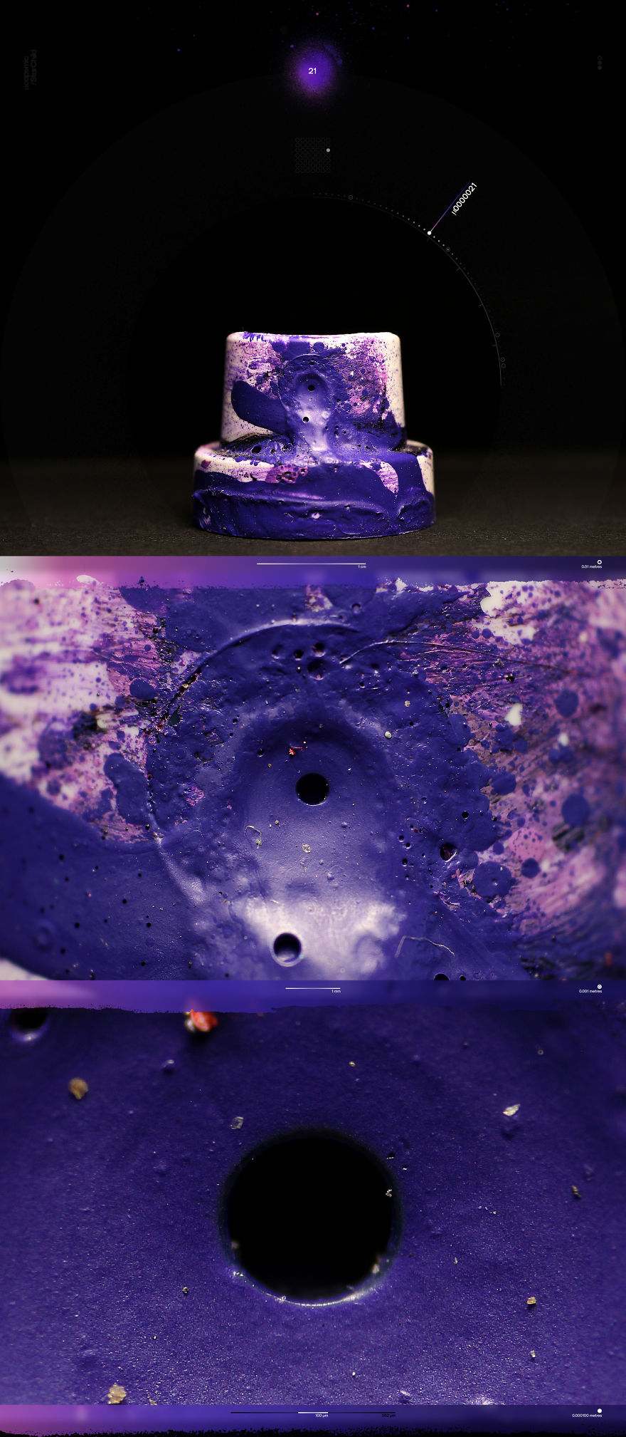 Ultra Macro Photos Of Graffiti Spray Caps That Were Used To Paint Cosmic Murals Ultra Macro Photos Of Graffiti Spray Caps That Were Used To Paint Cosmic Murals