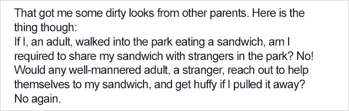 Mom's Explanation Why She Teaches Son Not To Share Gets Shared 207,000+ Times, Other Parents React Mom's Explanation Why She Teaches Son Not To Share Gets Shared 207,000+ Times, Other Parents React