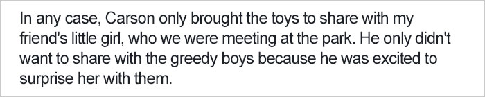 Mom's Explanation Why She Teaches Son Not To Share Gets Shared 207,000+ Times, Other Parents React Mom's Explanation Why She Teaches Son Not To Share Gets Shared 207,000+ Times, Other Parents React