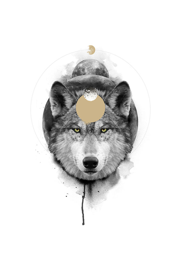 I Create Artful Poster Totems, To Connect With The Energy Of These Spirit Animals