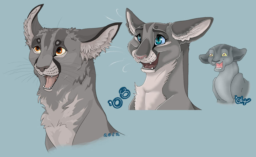 Feline Creature By Middien