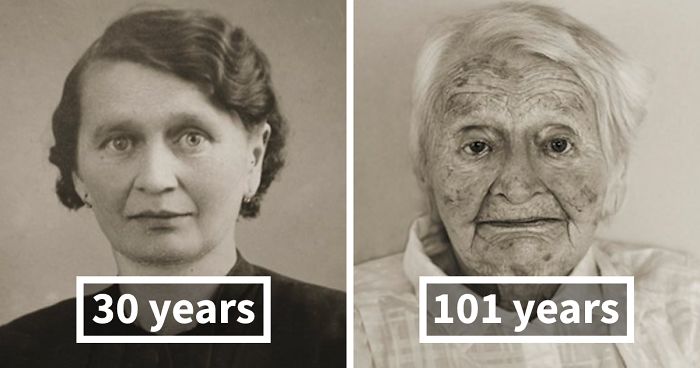 Then & Now: Same People Photographed As Young Adults And 100-Year-Olds