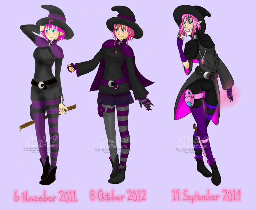 Updated This Character So Many Times Over The Years.