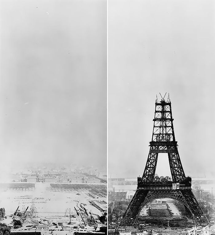 These Beautiful Photos Detail The Construction Of The Eiffel Tower