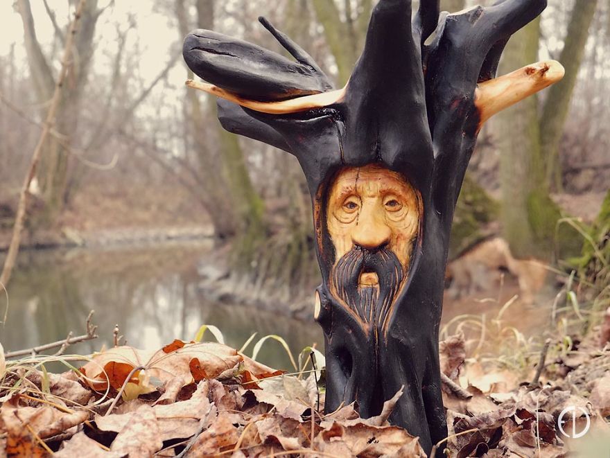 Candlestick Spirit Of The Wood