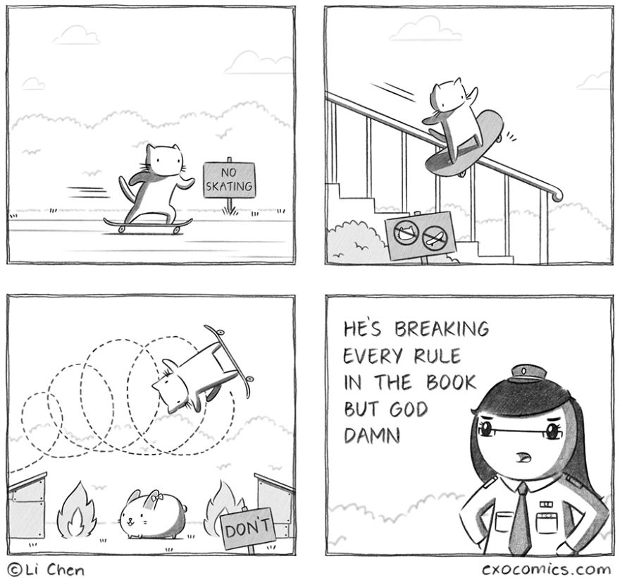 I Like Drawing Comics With Animals In Them