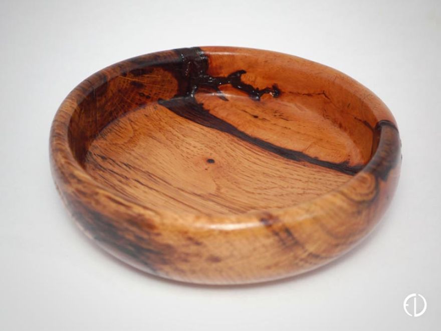 Hand Turned Wild Cherry Bowl