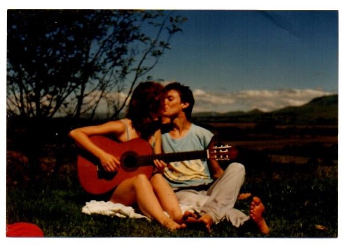 Here's My Mom Carla, At 16-ish With Her First Boyfriend In Around About 1981.