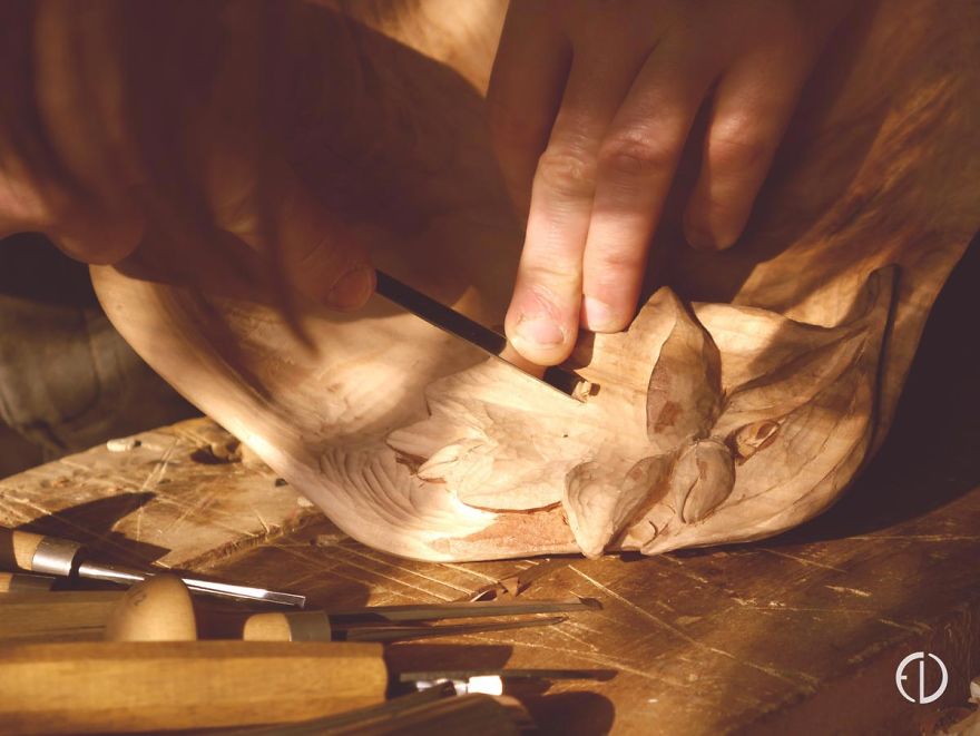 Carving Of My Latest Bowl