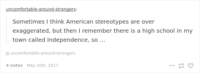Mocking Americans Stereotypes