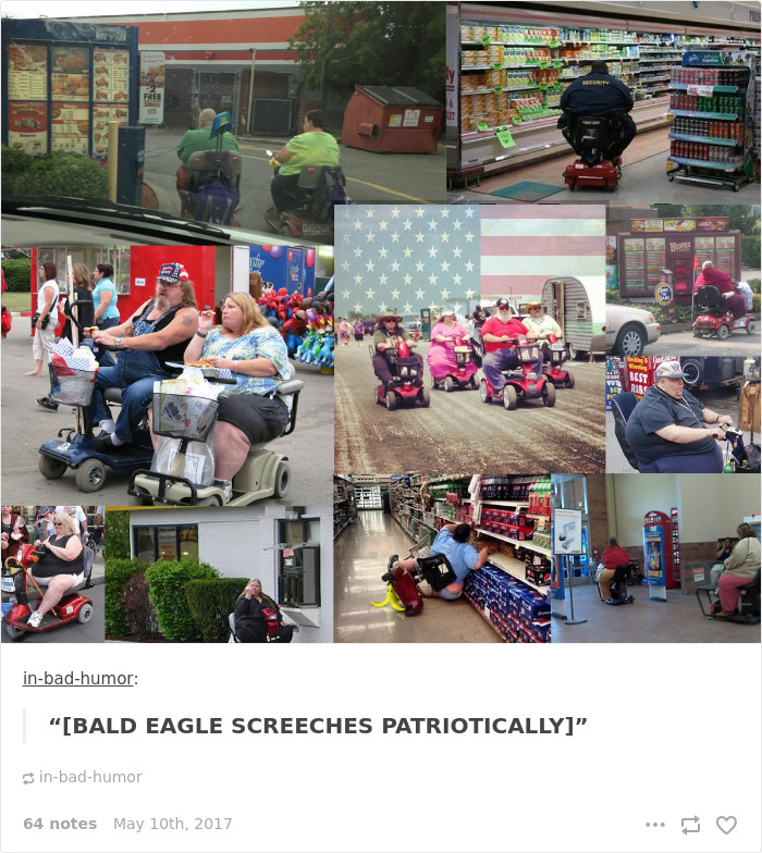 Mocking Americans Stereotypes