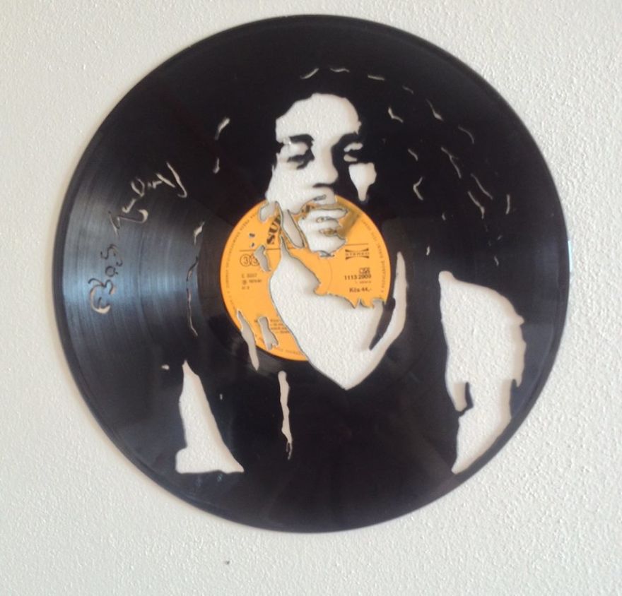 I Made Art From Old Vinyls I Made Art From Old Vinyls