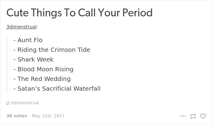 Period Jokes