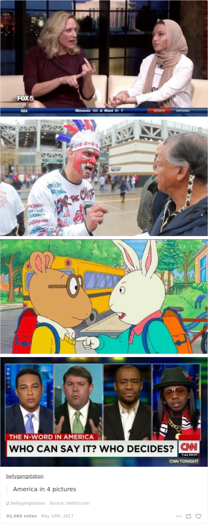 Mocking Americans Stereotypes