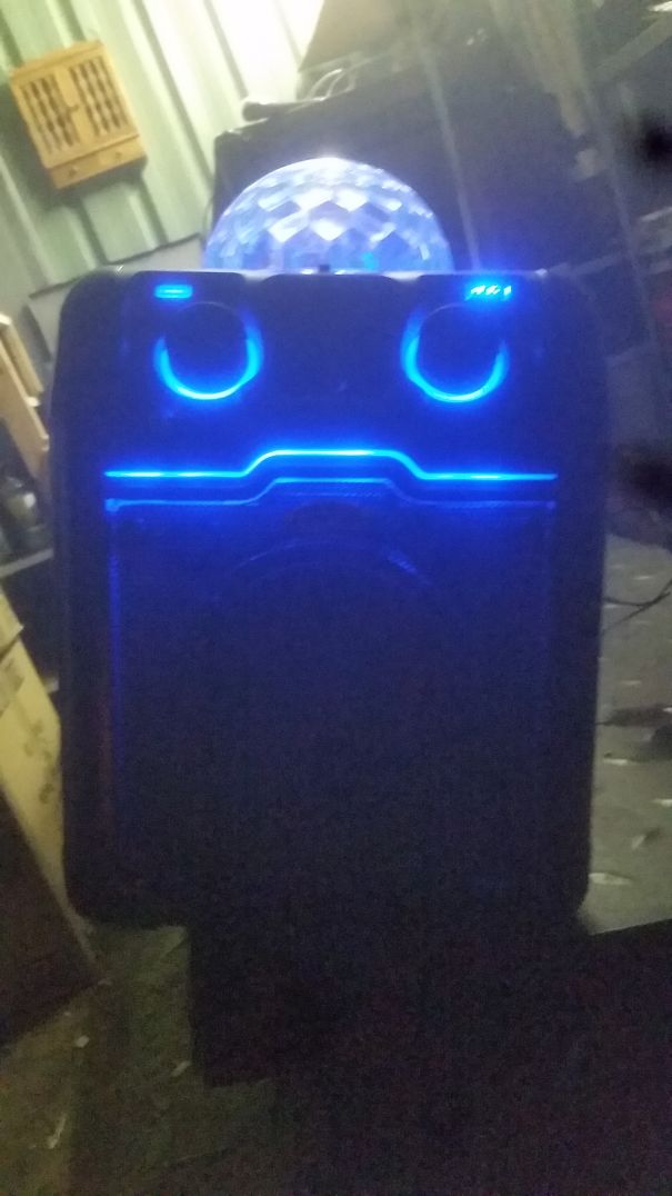 Speaker Not Happy With Our Song Selection