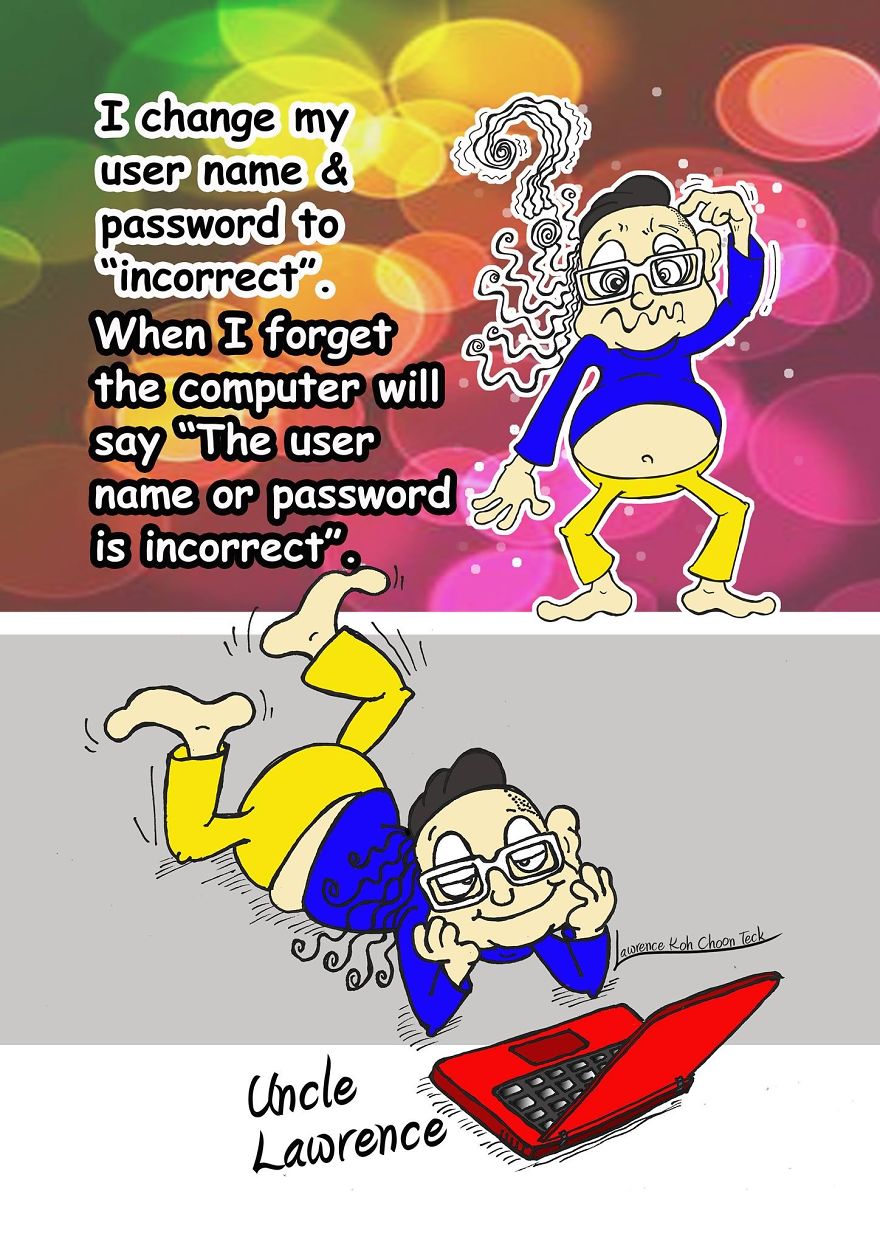 Completed A Family Comic Book "Uncle Lawrence" After 2 Years. Posted Most Of The Comics For Your Viewing Pleasure.