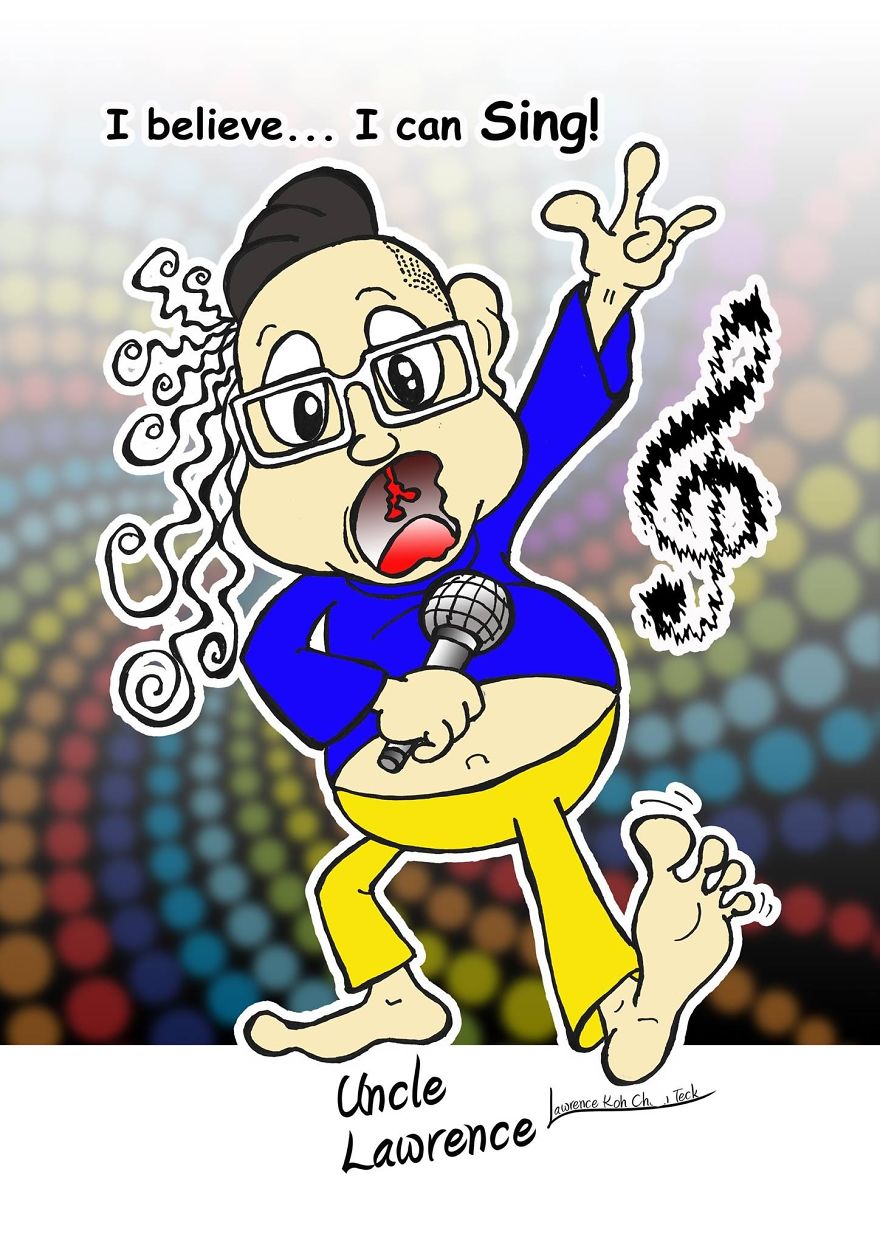 Completed A Family Comic Book "Uncle Lawrence" After 2 Years. Posted Most Of The Comics For Your Viewing Pleasure.