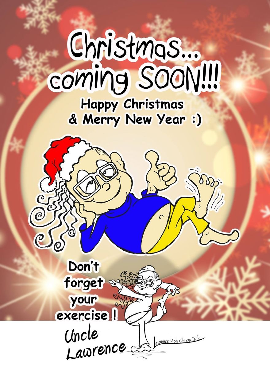 Completed A Family Comic Book "Uncle Lawrence" After 2 Years. Posted Most Of The Comics For Your Viewing Pleasure.