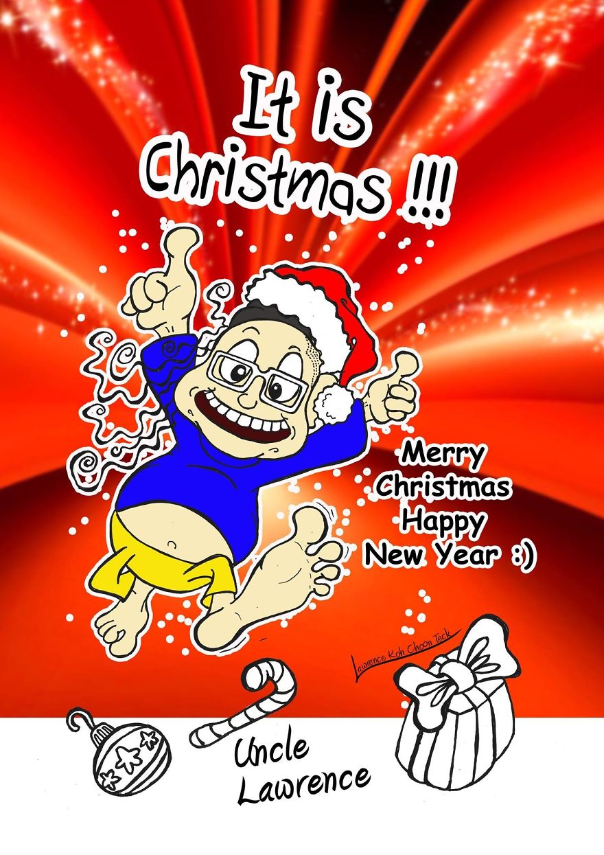 Completed A Family Comic Book "Uncle Lawrence" After 2 Years. Posted Most Of The Comics For Your Viewing Pleasure.