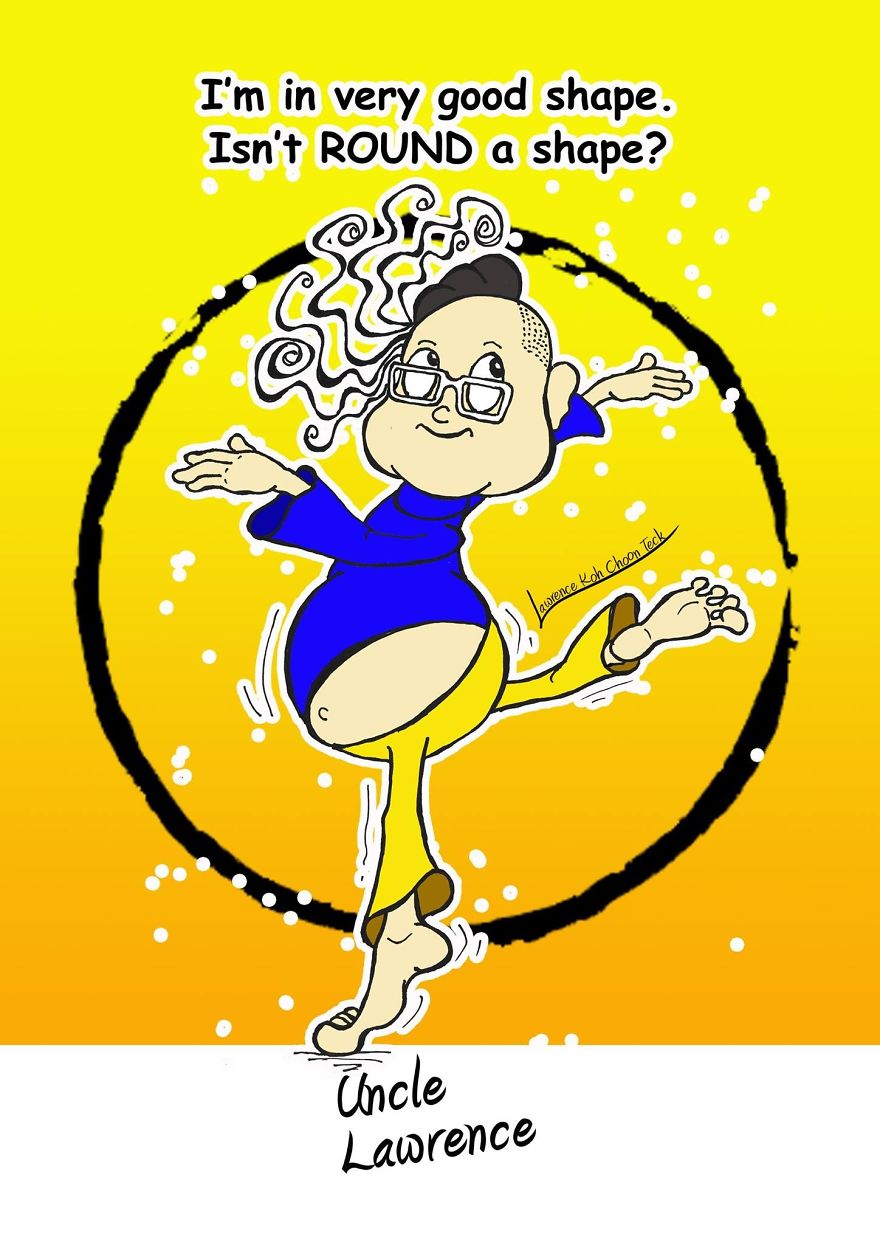 Completed A Family Comic Book "Uncle Lawrence" After 2 Years. Posted Most Of The Comics For Your Viewing Pleasure.