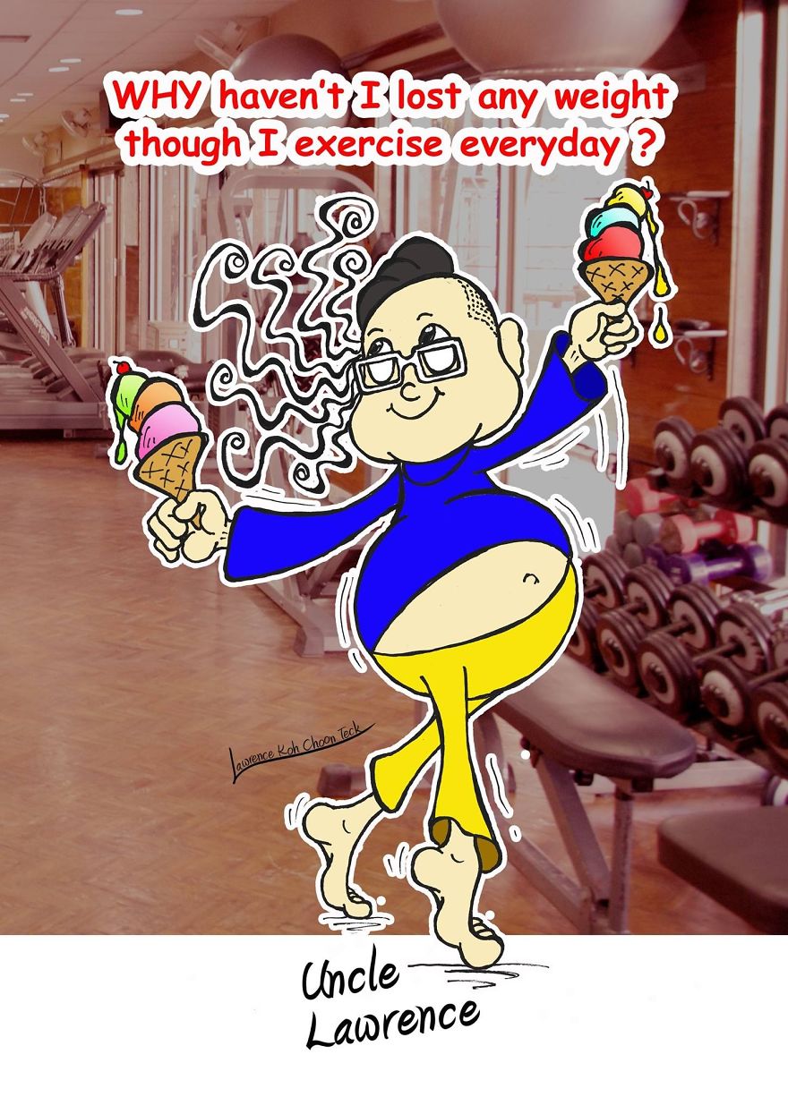 Completed A Family Comic Book "Uncle Lawrence" After 2 Years. Posted Most Of The Comics For Your Viewing Pleasure.