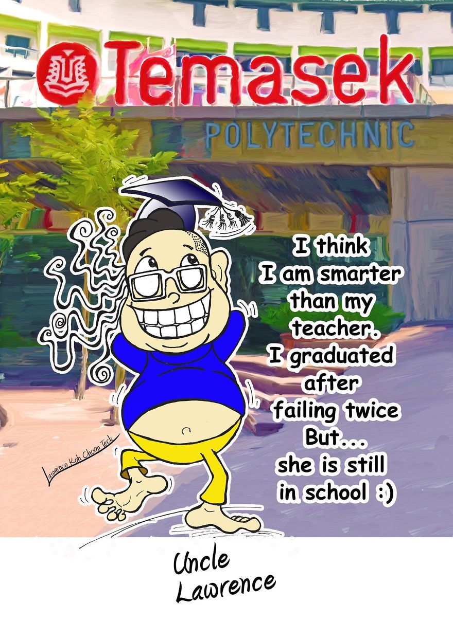 Completed A Family Comic Book "Uncle Lawrence" After 2 Years. Posted Most Of The Comics For Your Viewing Pleasure.