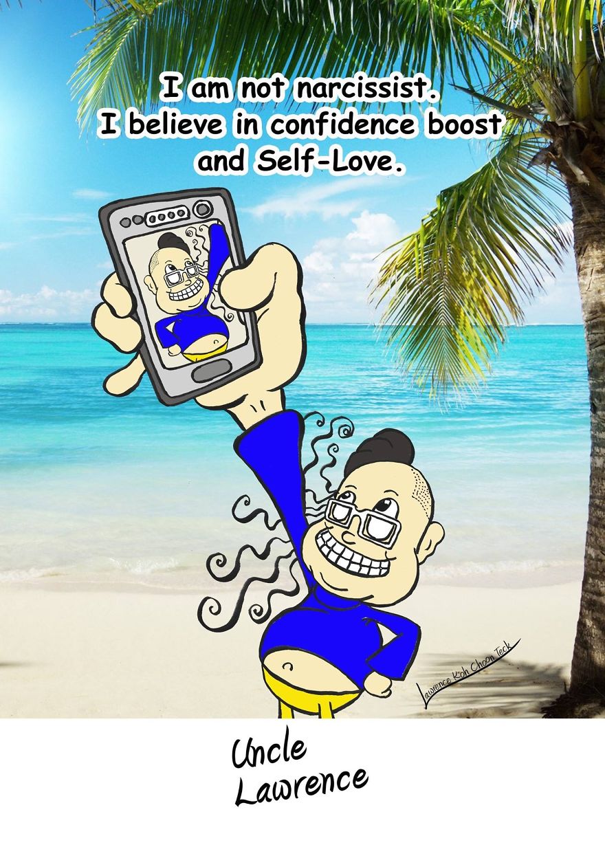 Completed A Family Comic Book "Uncle Lawrence" After 2 Years. Posted Most Of The Comics For Your Viewing Pleasure.