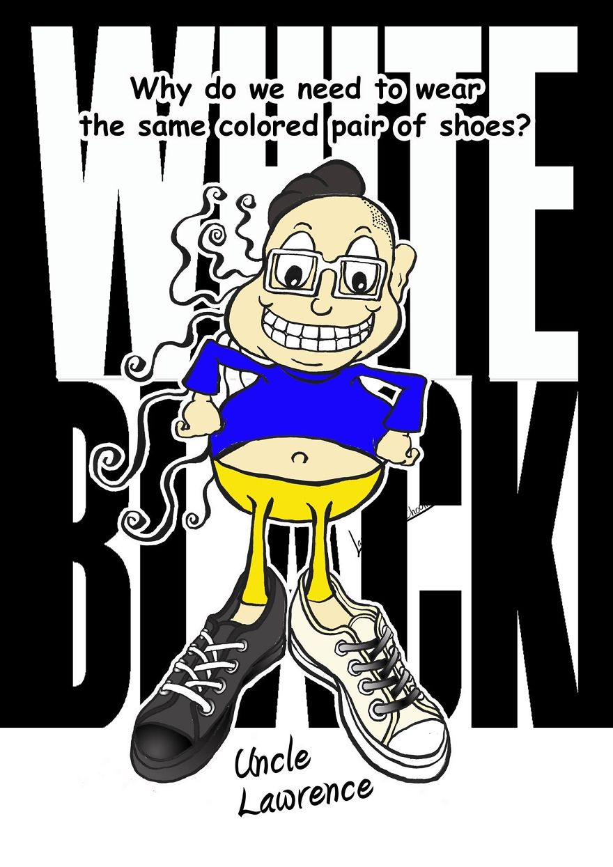 Completed A Family Comic Book "Uncle Lawrence" After 2 Years. Posted Most Of The Comics For Your Viewing Pleasure.