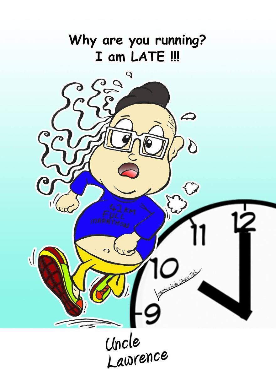 Completed A Family Comic Book "Uncle Lawrence" After 2 Years. Posted Most Of The Comics For Your Viewing Pleasure.