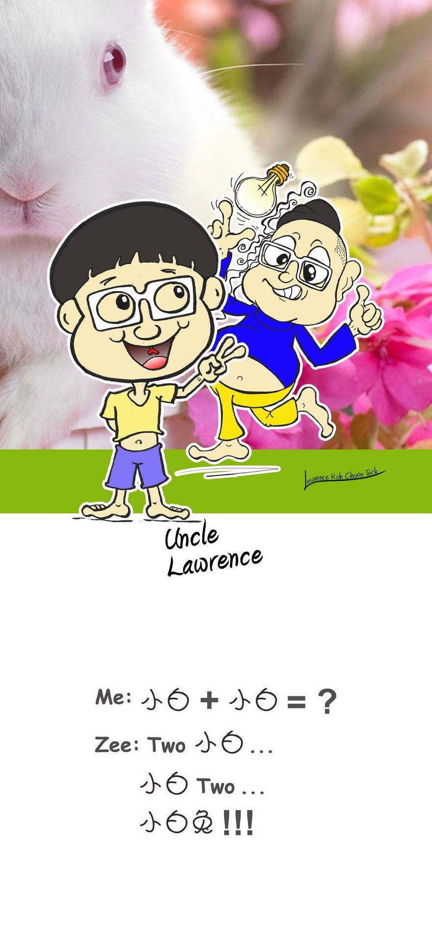 Completed A Family Comic Book "Uncle Lawrence" After 2 Years. Posted Most Of The Comics For Your Viewing Pleasure.