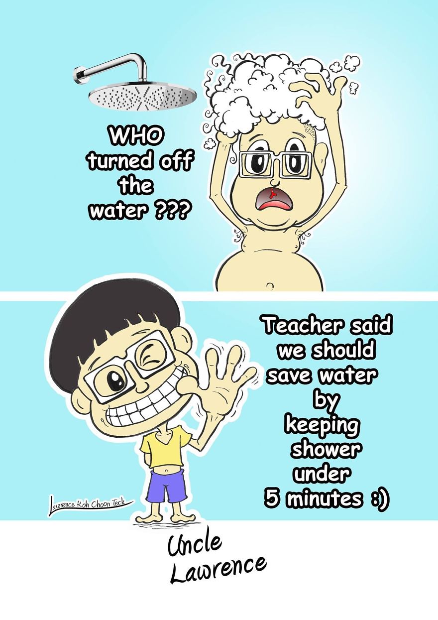 Completed A Family Comic Book "Uncle Lawrence" After 2 Years. Posted Most Of The Comics For Your Viewing Pleasure.