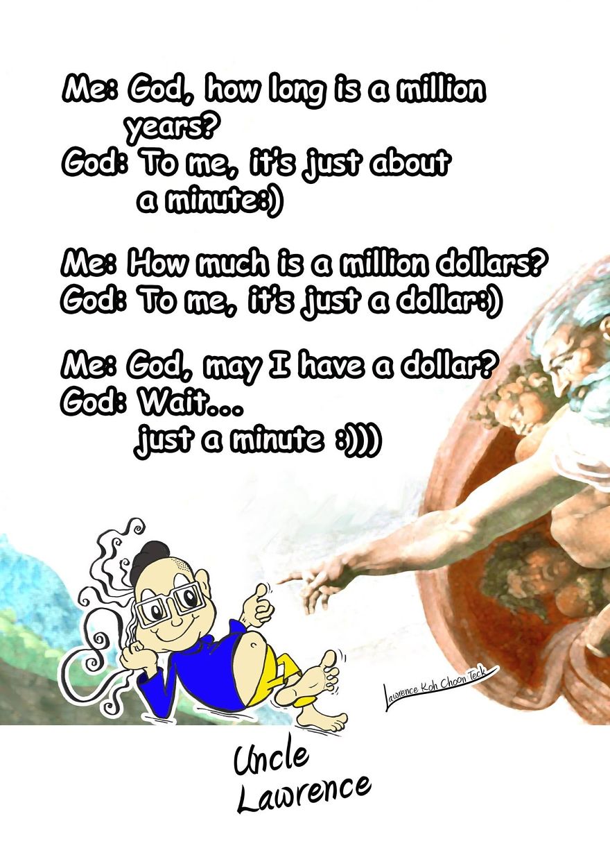 Completed A Family Comic Book "Uncle Lawrence" After 2 Years. Posted Most Of The Comics For Your Viewing Pleasure.