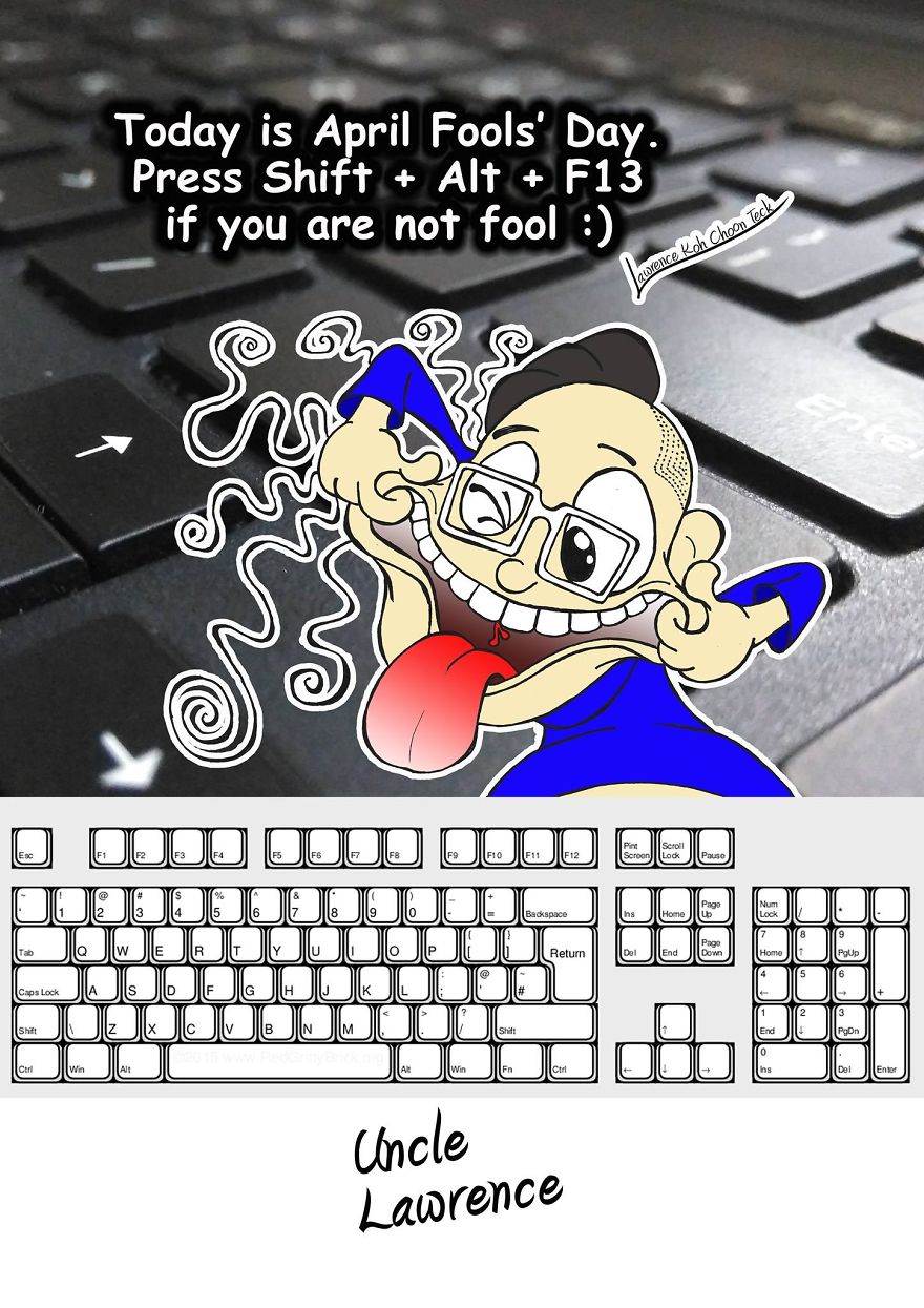 Completed A Family Comic Book "Uncle Lawrence" After 2 Years. Posted Most Of The Comics For Your Viewing Pleasure.