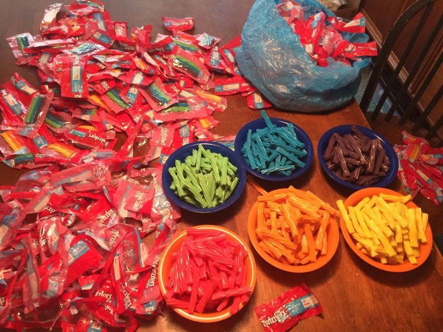 2 Foot Tall Candy Castle Made Out Of Twizzlers 2 Foot Tall Candy Castle Made Out Of Twizzlers