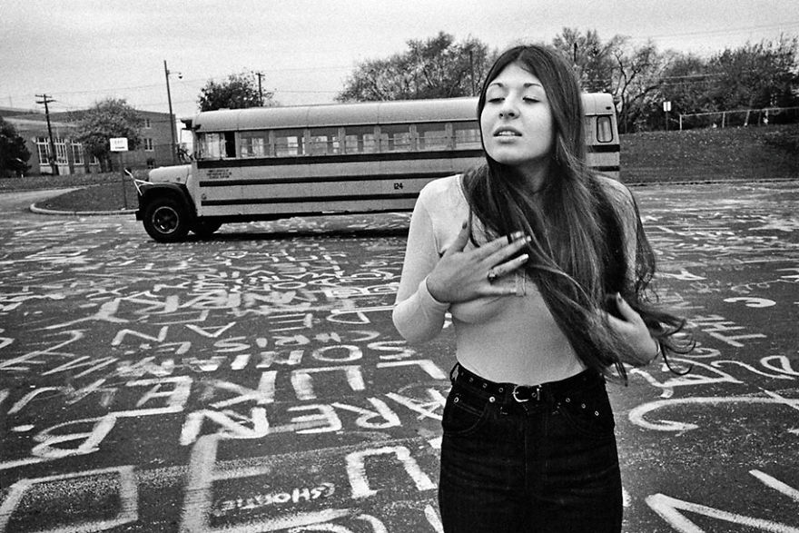 Nostalgic Portraits Of 1970s Rebel Youth Captured By High-school Teacher